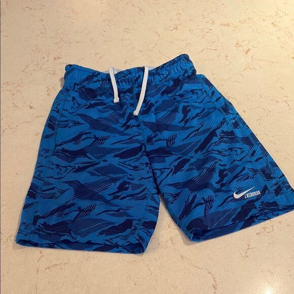 Nike Blue lacrosse Athletic Shorts SZ Small - Picture 1 of 8